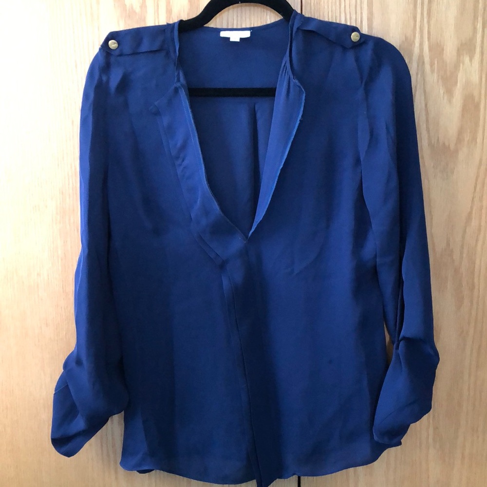Silk Chiffon Blouse - image 1